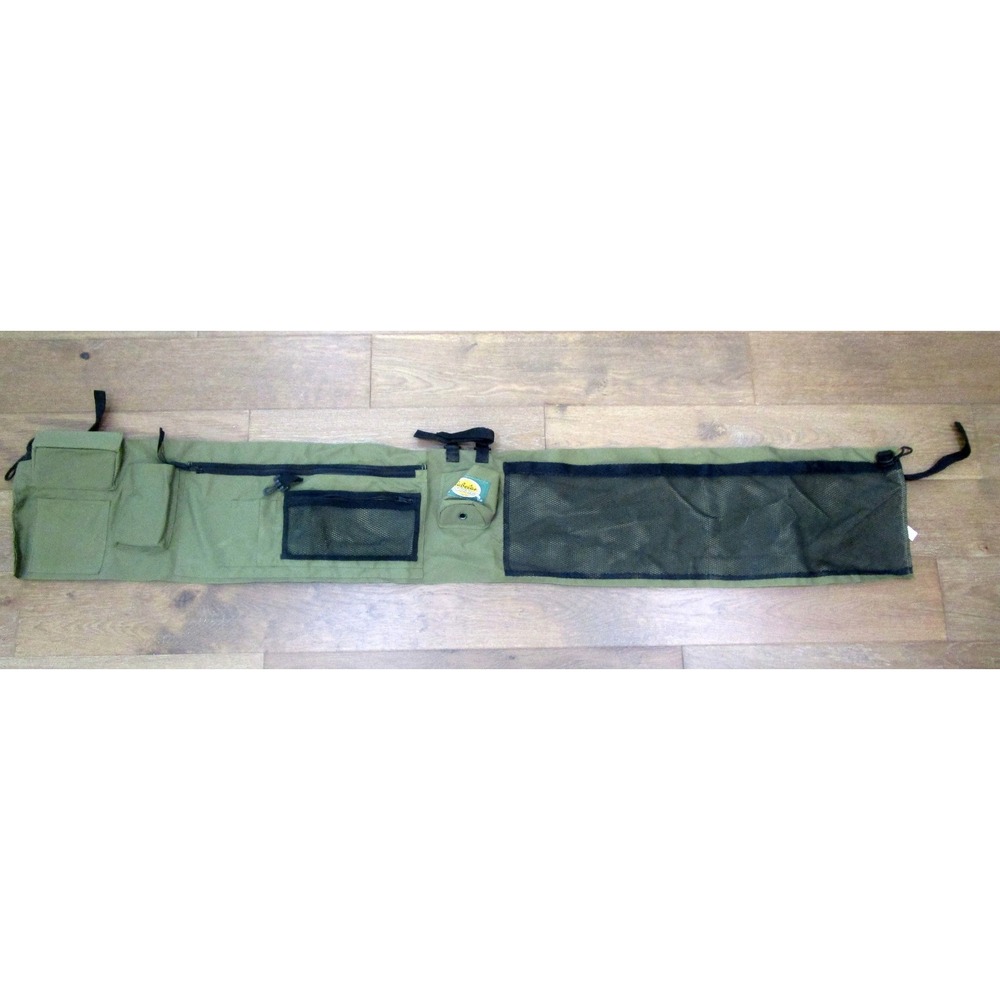 Cabela's Cot-Side Nightstand Camping Bed Organizer Multiple Pockets Green